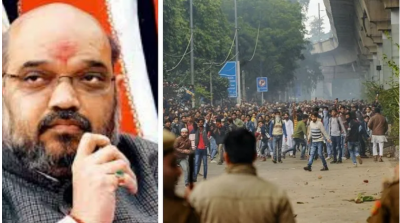 दिल्ली हिंसा: राहुल गाँधी के नेतृत्व में कांग्रेस का प्रदर्शन, माँगा अमित शाह का इस्तीफा