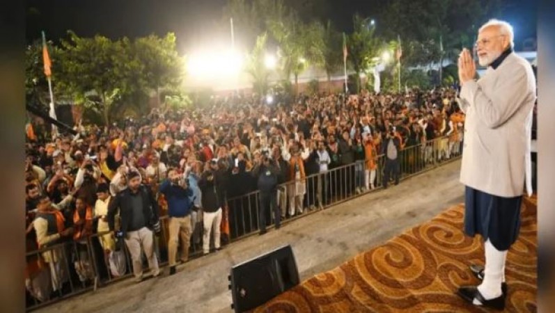 बेईमान कहते हैं मर जा मोदी, जनता कह रही- 'मत जा मोदी' - तीनों राज्यों में भाजपा की वापसी से गदगद PM