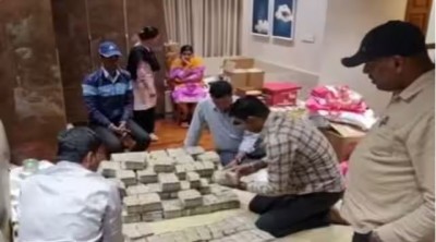 रिश्वत लेते पकड़े गए भाजपा MLA के बेटे के दफ्तर से मिला नोटों का ढेर, 6 करोड़ नकद जब्त