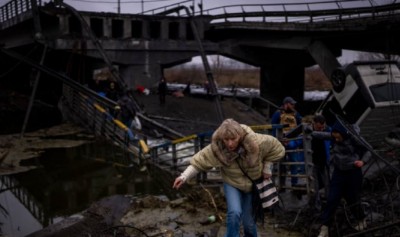 Ukraine ravaged by Russian invasion, more than 1 million people flee