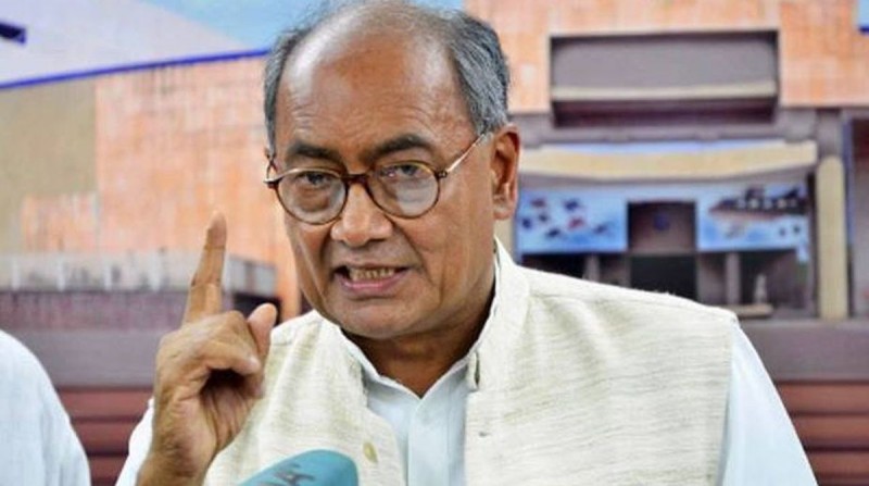 Every conspiracy of BJP will fail, Digvijay Singh supports CM Kamal Nath