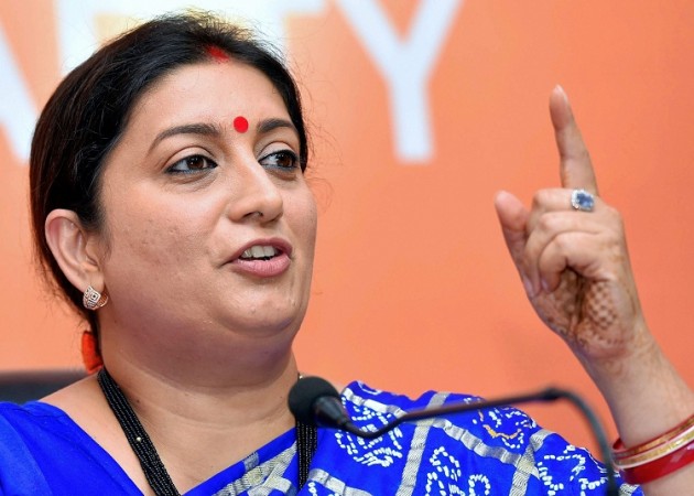 Irani in Assam, says 'Congress is most corrupt party, BJP....'