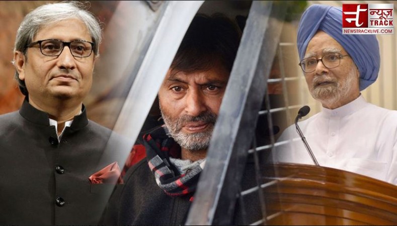 The killer of Kashmiri Pandits, seeing which PM Manmohan smiled.. Ravish Kumar said - 'Sir'