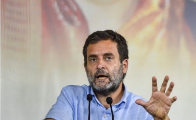 Rahul's attack on PM Modi, says freedom of speech limited to 'Mann Ki Baat' only