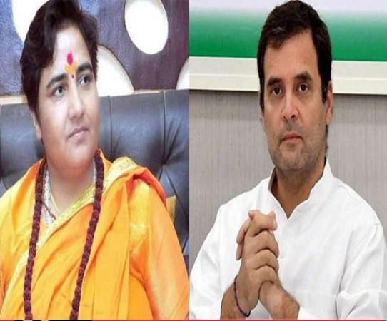 Rahul Gandhi was in pub with Chinese woman ambassador with a glass of wine, it is fatal for the country: MP Pragya