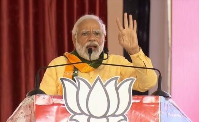 'Congress has decided that it will make appeasement, lockout and abuse only election issue', PM Modi lashed out in Karnataka