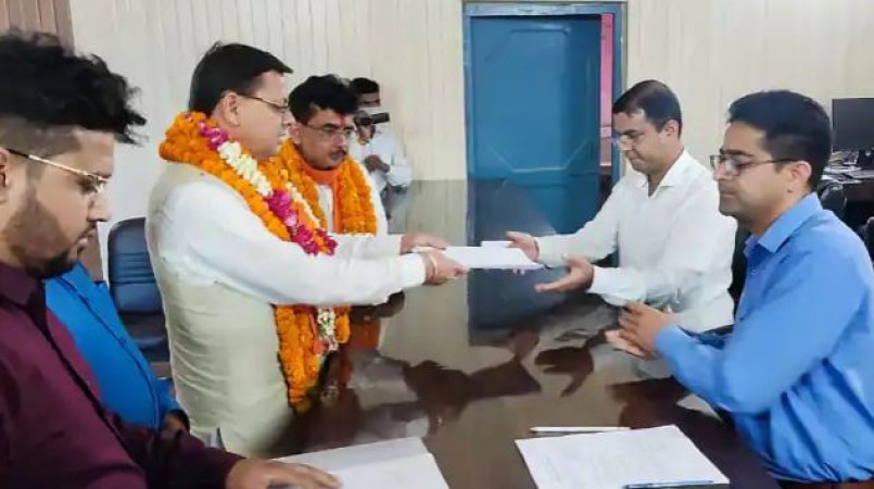 CM Pushkar Dhami files nomination for Champawat by-election, says BJP will win