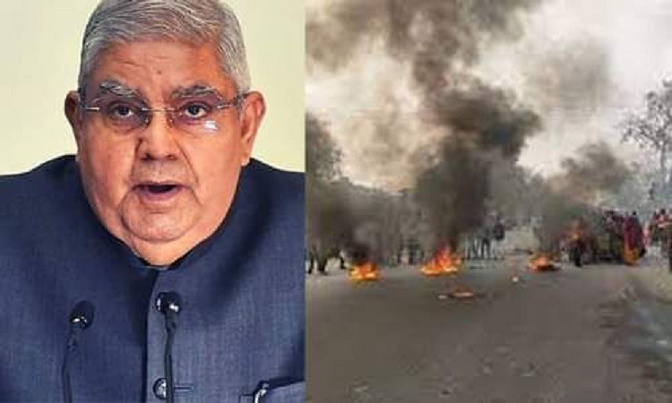 Bengal violence: 'No report sent or action taken': Governor Dhankhar