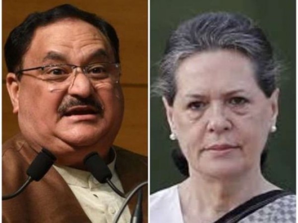 JP Nadda writes to Sonia Gandhi said, 'Stop dirty politics in this difficult time'