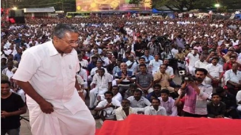 CM Vijayan will take oath with 'small crowd' of 500 people in Kerala