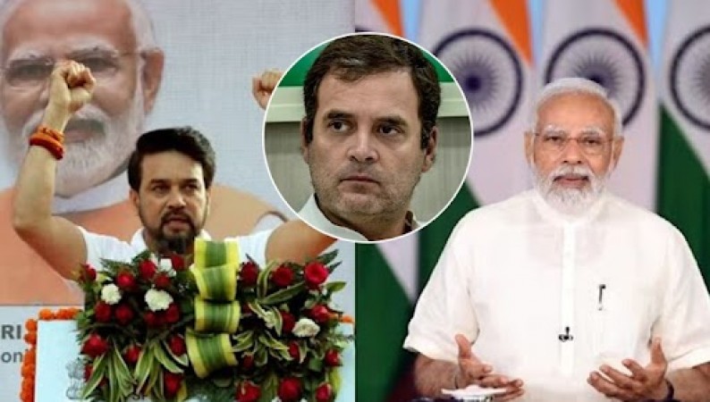 'PM Modi is boss, Rahul Gandhi can't digest this, that's why he is insulting him abroad': Anurag Thakur