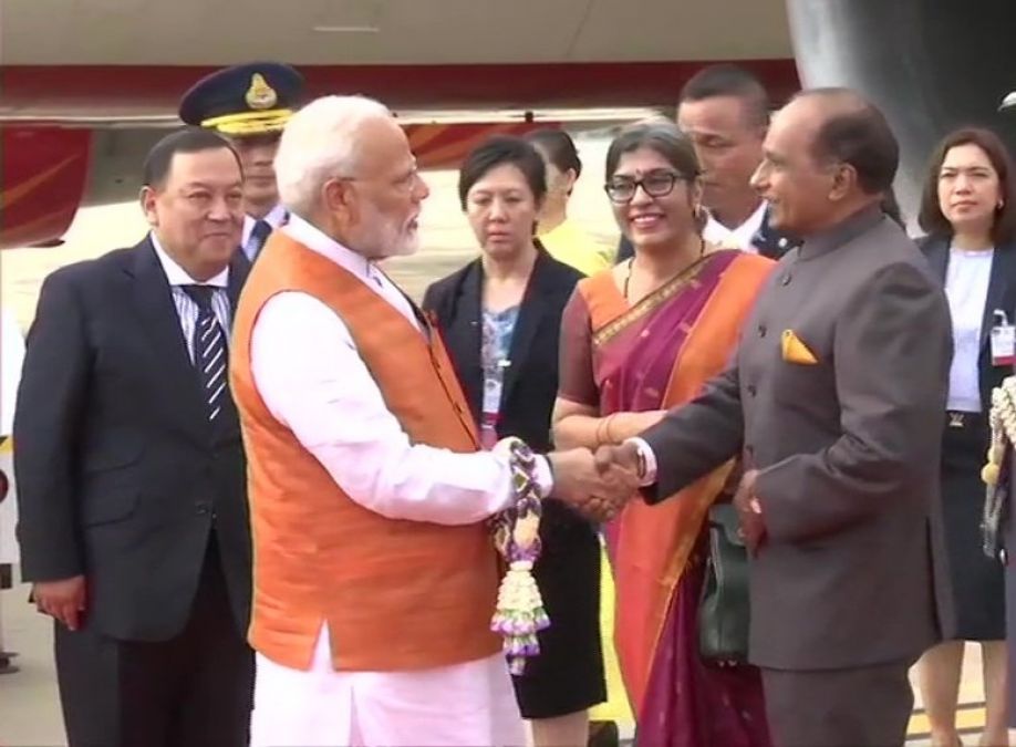 PM Modi reached Thailand, says 