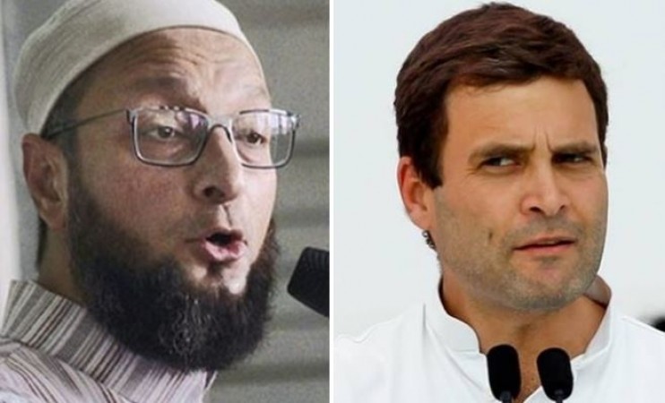 'Rahul Gandhi does not have guts..,' Owaisi's major attack on Congress