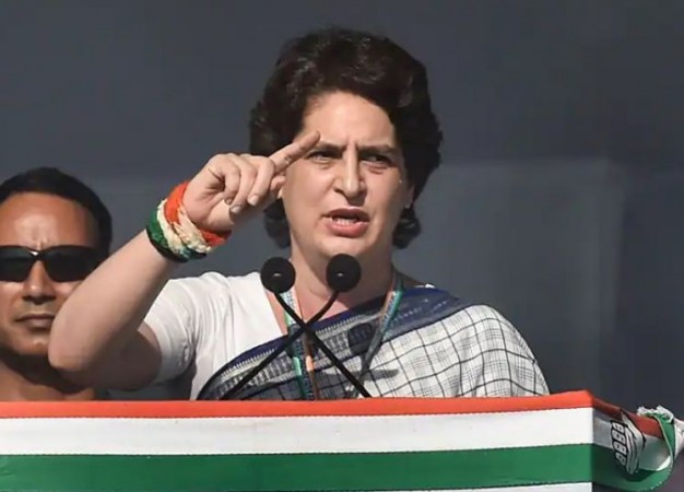 Petrol and diesel cheaper by Rs 12-12 in UP, Priyanka said...