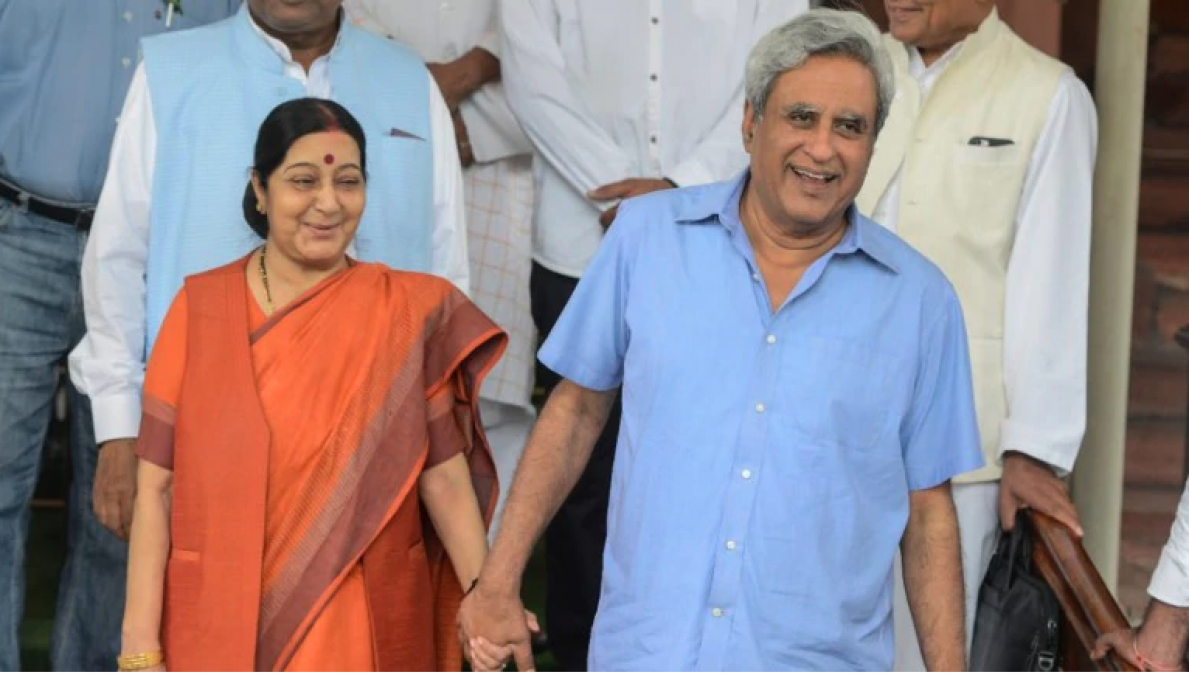 After Sushma Swaraj's demise, big secret opened, husband said: 