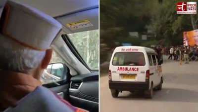 VIDEO: PM Modi breaks protocol after seeing ambulance, stops convoy