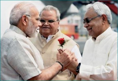 Nitish Kumar thanks PM Modi after bihar victory