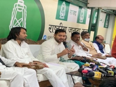 Nitish should leave the CM's chair if there is even a slight morality left: Tejashwi