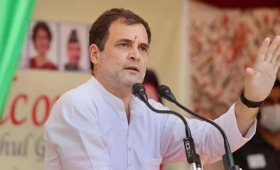 कांग्रेस पार्टी की प्रेम वाली और राष्ट्रवादी सोच पर हावी हो गई भाजपा की घृणित विचारधारा - राहुल गांधी