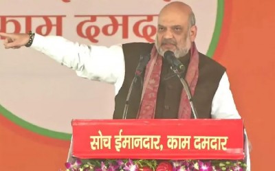 'SP's JAM means Jinnah, Azam and Mukhtar...' Amit Shah hits out at POLITICAL BLOWS in UP