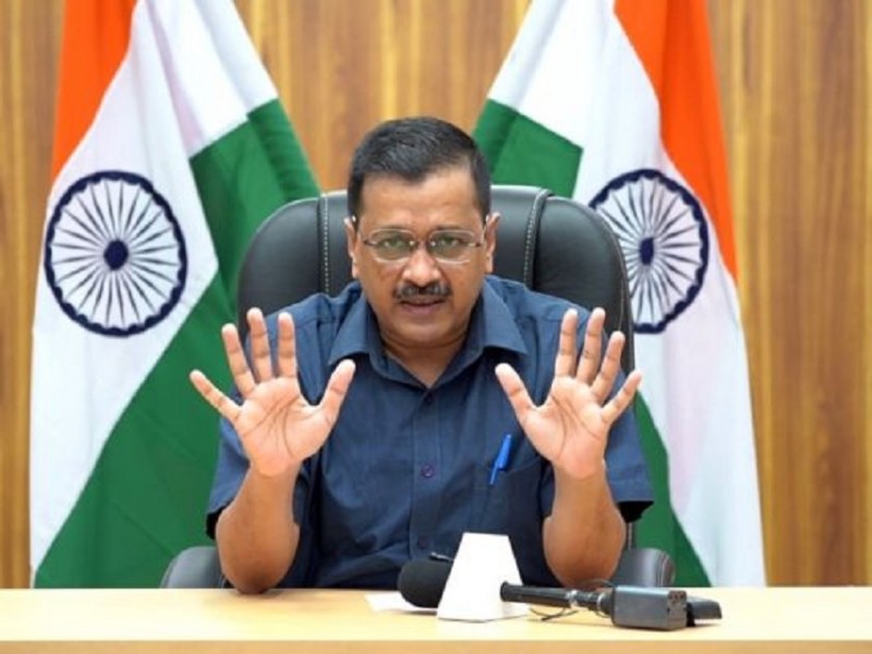 Corona: CM Kejriwal asks permission from central government to impose lockdown in Delhi