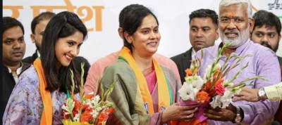 Aditi Singh joins BJP after rebelling against Congress