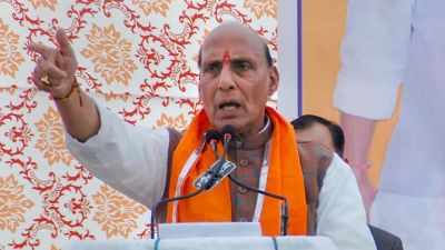 Jharkhand Assembly Elections: Rajnath Singh arrives for the campaign of BJP candidate