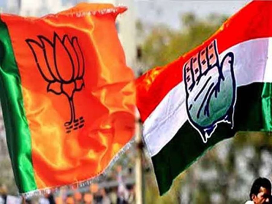 Congress gave a shock to BJP in the local body elections