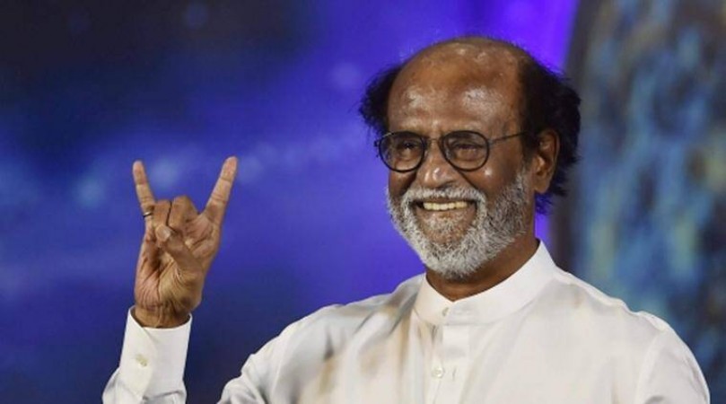 Rajinikanth met his party officials in Chennai