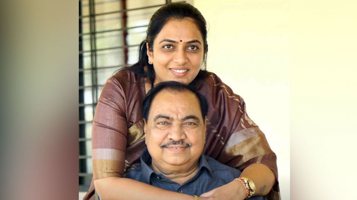 Maharashtra elections: Eknath Khadse said on his daughter's ticket, said- Every decision of the party is approved