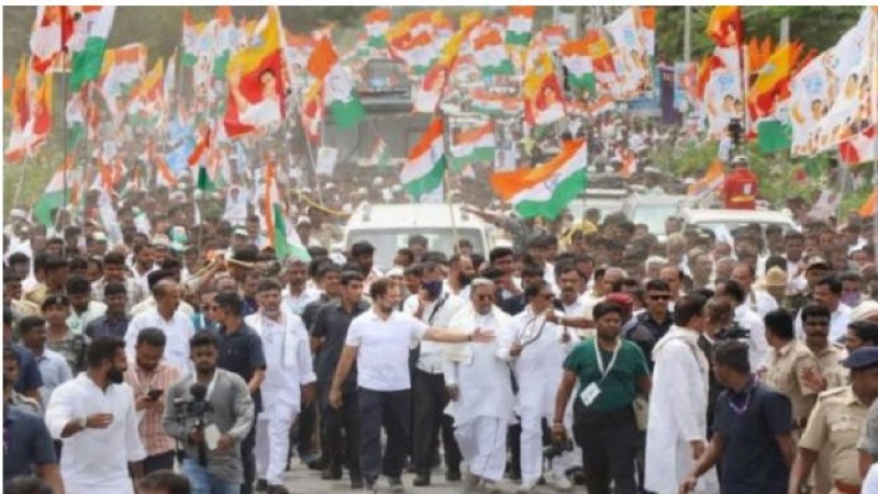 कांग्रेस पर कर्नाटक के अपमान का आरोप, विवादों में फंसी ‘भारत जोड़ो यात्रा’