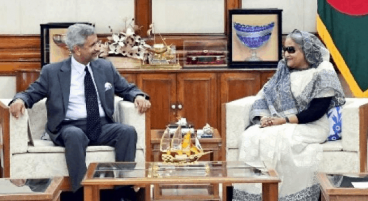 विदेश मंत्री जयशंकर से मिलीं शेख हसीना, द्विपक्षीय मुद्दों पर हुई वार्ता
