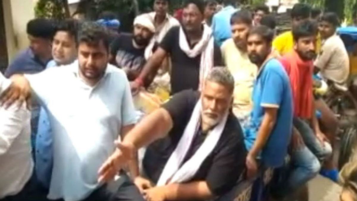 Bihar: Pappu Yadav arrives in Danapur, slams government, people troubled by floods