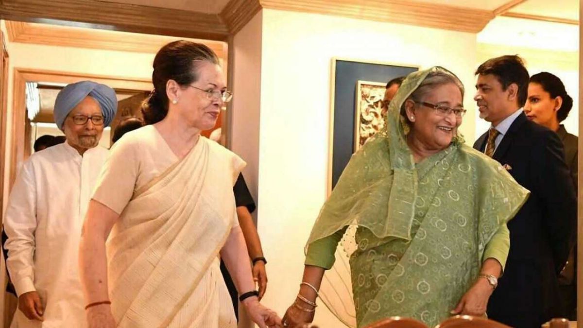 Bangladeshi PM Sheikh Hasina meets Sonia and Manmohan, holds bilateral talks