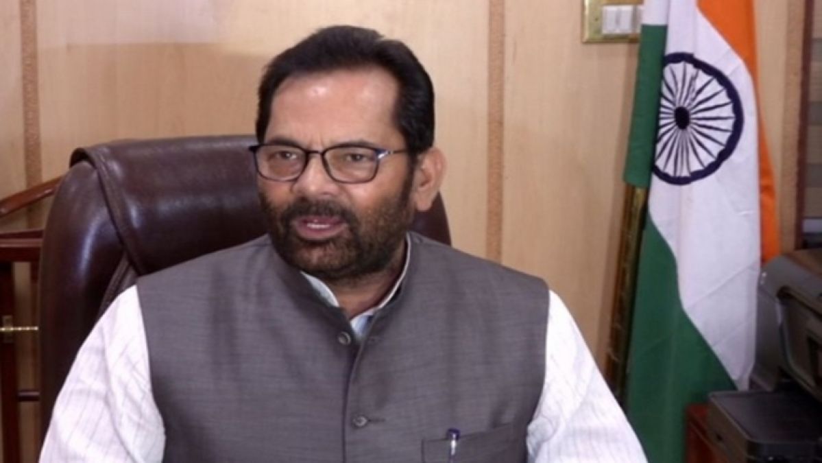 Naqvi targets Pakistan, calls India a paradise for minorities