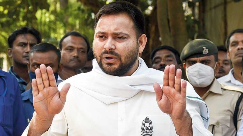 'Choose right words to say anything to public from now', court reprimanded Tejashwi