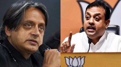 Sambit Patra lashes out at Shashi Tharoor over his statement in Pakistan