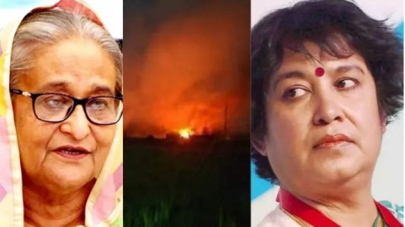 Jihadis burnt Hindu villages and PM Hasina playing flute- Taslima Nasreen