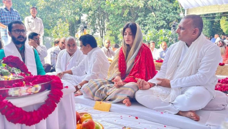 Prayers in Saifai for peace of Mulayam's soul, Brahmins called from Ayodhya-Kashi