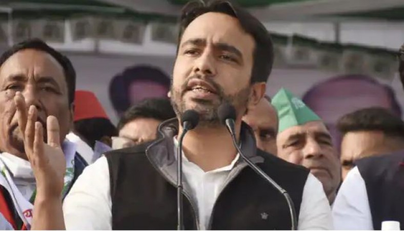 Jayant Chaudhary lashes out at the BJP govt, said- Ban on tractor...