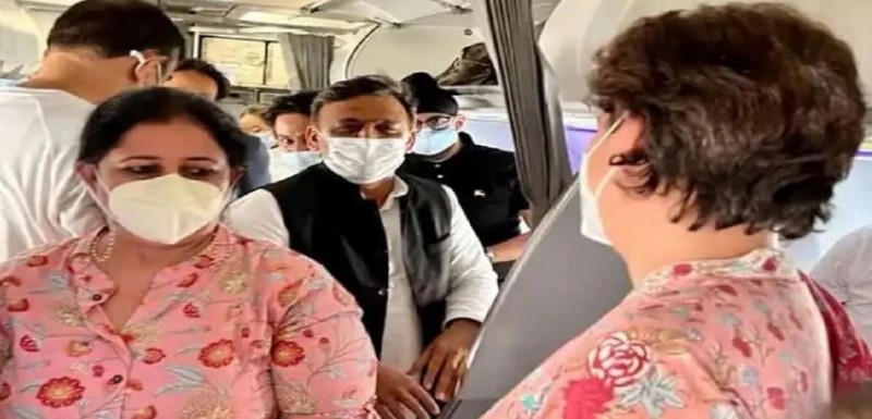 'He only tweets and doesn't come out,' Priyanka Gandhi taunts Akhilesh