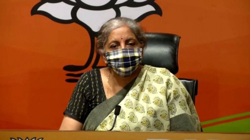 Nirmala Sitharaman slams Congress, says, 