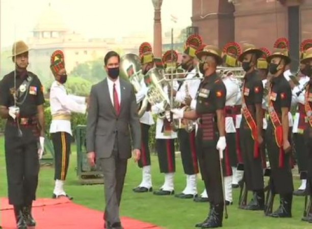 भारत दौरे पर पहुंचे अमेरिका के विदेश मंत्री और रक्षा सचिव, करेंगे 2+2 वार्ता