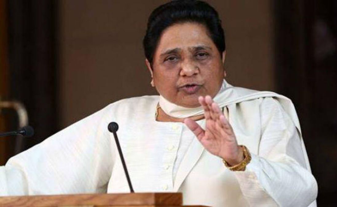 Mayawati blasts bomb on Center and Uttar Pradesh government, gave serious allegations!