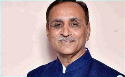 CM Rupani targets Congress during rally, says, '25 MLAs left Congress in Gujarat in last 3 years'