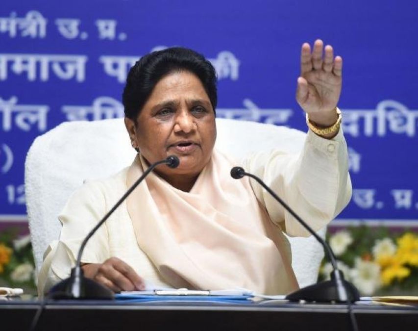 Mayawati raised questions on European Union (EU) visit to India