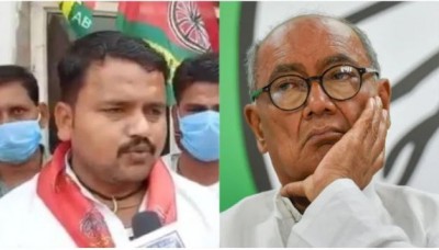 MP by-election: Digvijay's phone audio leaked to SP leader for withdrawing name