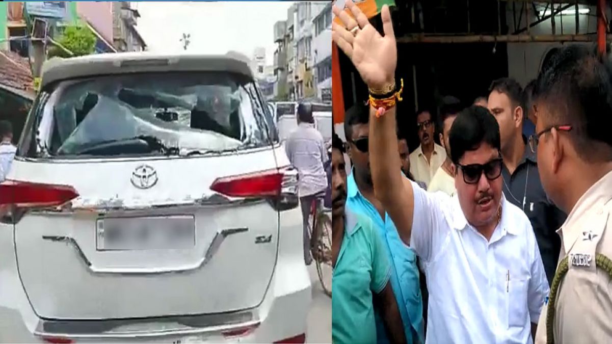 पश्चिम बंगाल: भाजपा सांसद अर्जुन सिंह की कार में तोड़फोड़, टीएमसी कार्यकर्ताओं पर लगा आरोप