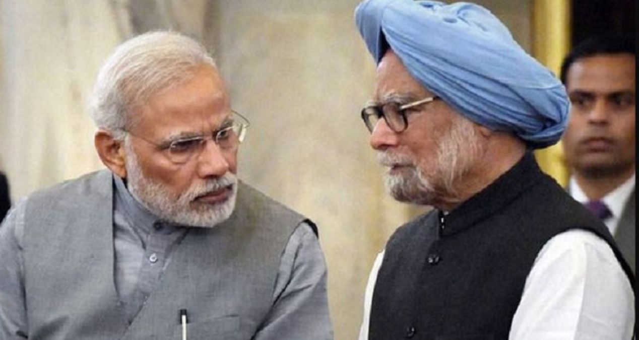 Manmohan Singh helds Modi government responsible for the economic recession