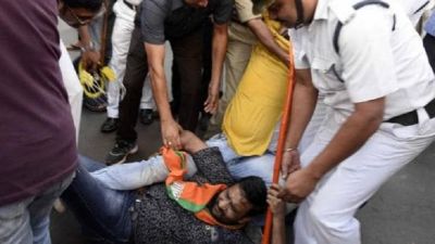 पश्चिम बंगाल: भाजपा द्वारा बुलाए गए बंद के दौरान बैरकपुर में हिंसा, 25 बीजेपी कार्यकर्ता घायल
